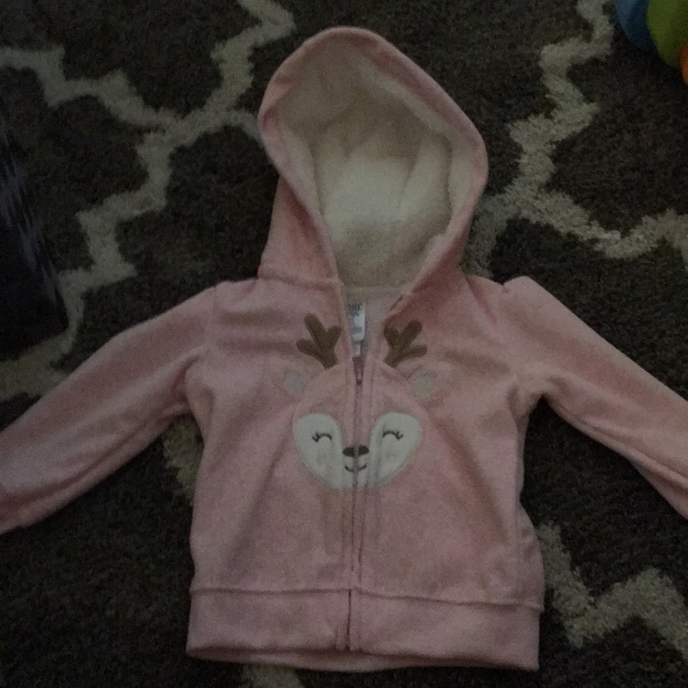 Carters pink sweatshirt